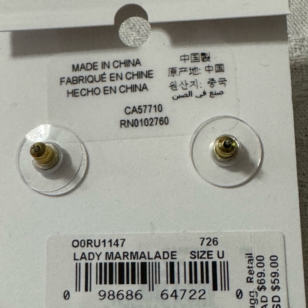 Kate Spade Stud Earrings Rose Gold - Picture 3 of 3